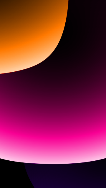Gradient shapes, 8K, Vibrant, Colorful gradients, 5K, Black background