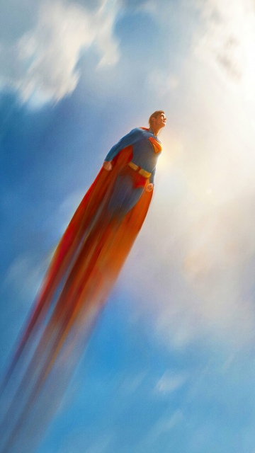 Superman, Flying, Sky, DC Superheroes, 2025 Movies, David Corenswet