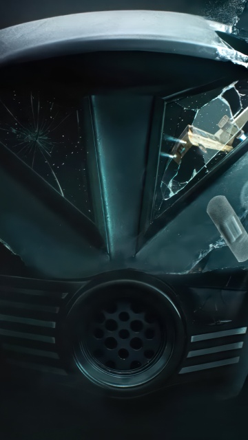 Spaceballs 2, Teaser, 2027 Movies, Star Wars, Darth Vader, Broken screen, 5K