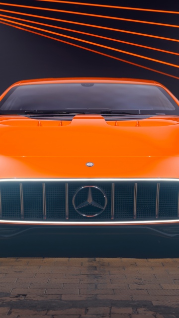 Concept AMG GT XX, 5K, 2025, Headlights, Concept cars