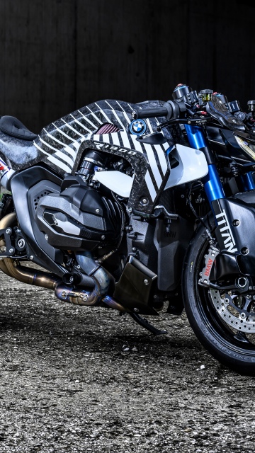 BMW R 1300 R Titan, 2025, 5K, 8K, Custom motorcycle, Urban, Graffiti