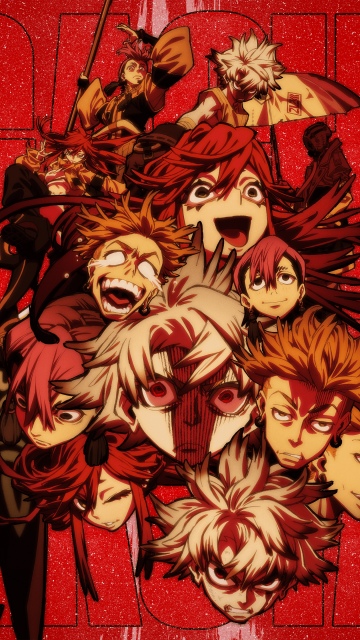 Gachiakuta, Season 1, Anime poster, Red background, Rudo Surebrec, 5K, Anime series