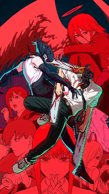 Chainsaw Man - The Movie: Reze Arc, Poster, 2025 Movies, Anime movie, 5K, Denji