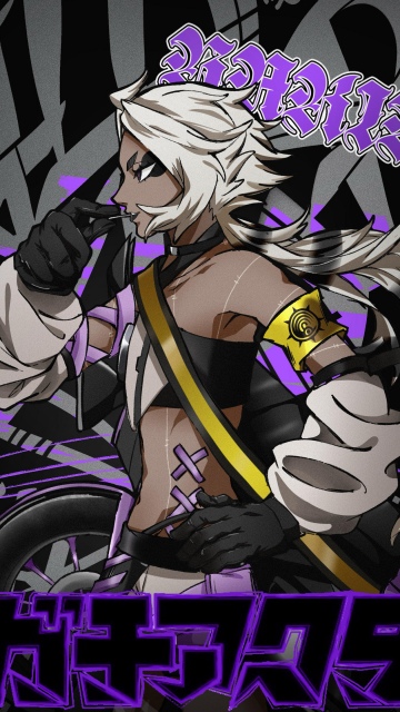 Gachiakuta, Female character, 5K, Manga series, Black background