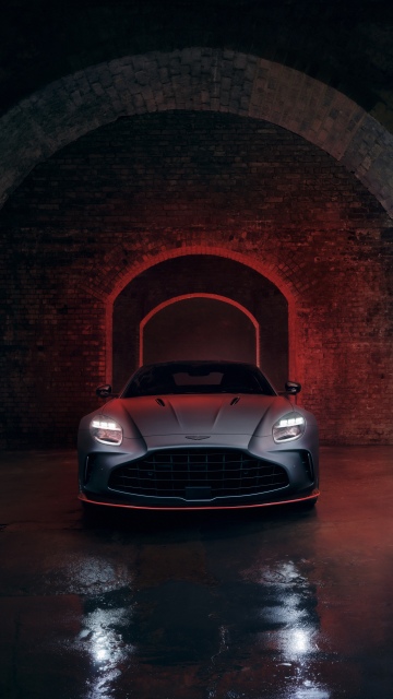 Aston Martin Vantage S, 8K, 2025, 5K, Dark background