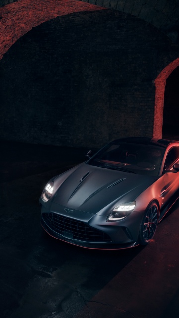 Aston Martin Vantage S, 2025, 5K, 8K, Dark aesthetic
