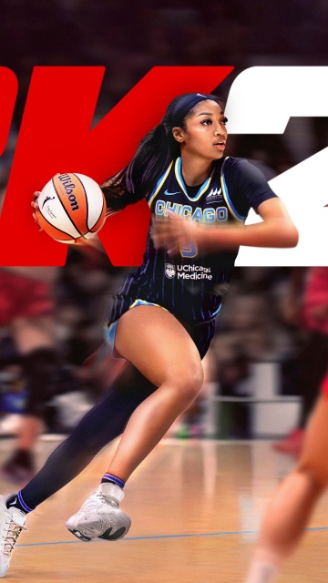 NBA 2K26 WNBA Edition, Angel Reese, Basketball game, 2025 Games, Chicago Sky, 5K, NBA 2K26