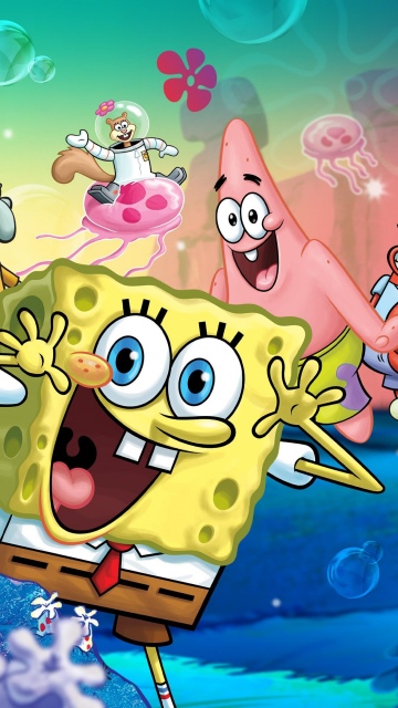 SpongeBob SquarePants, Nickelodeon Cartoon, Underwater