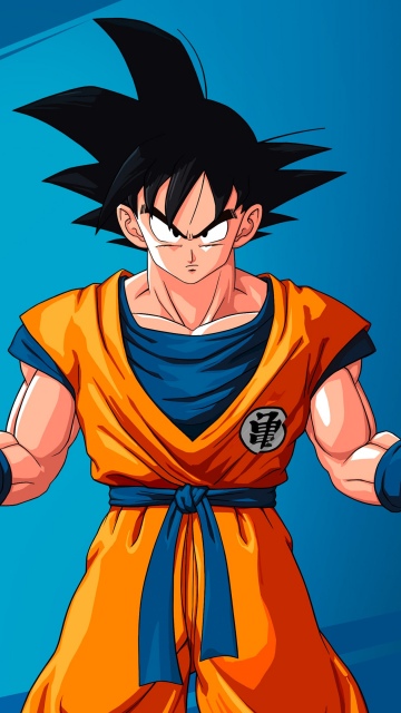 Dragon Ball Z: Kakarot, Anime game, Goku, Blue background