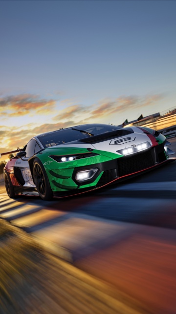 Lamborghini Temerario GT3, Phone background