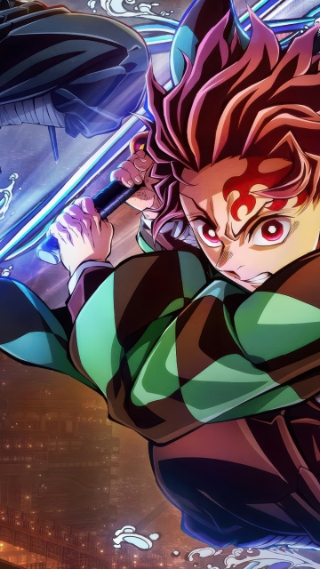 Demon Slayer: Kimetsu No Yaiba Infinity Castle, 5K, Tanjiro Kamado, Water Breathing, Anime movie