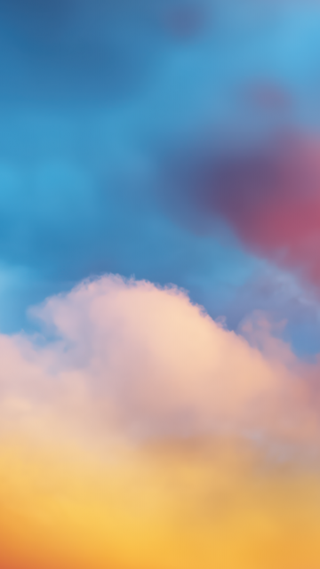 Colorful Sky, Clouds, 5K, Aesthetic
