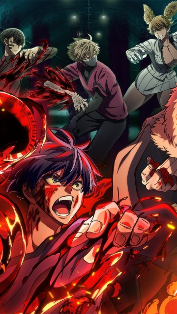 Tougen Anki: Dark Demon of Paradise, 5K, Anime poster, Anime series, Tougen Anki