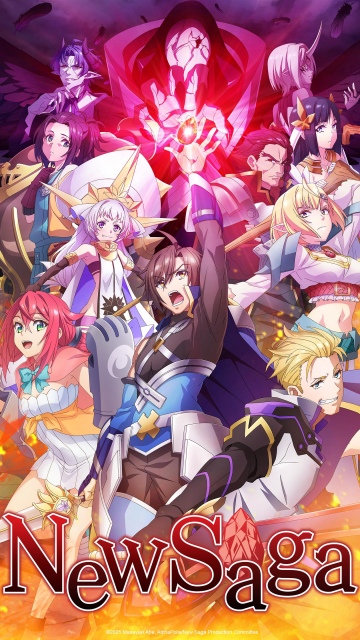 New Saga, Anime series, 5K, Anime poster, 5K