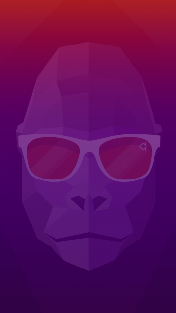 Ubuntu 20.10 (Groovy Gorilla), Stock, Gradient background, Purple gradient, ubuntu
