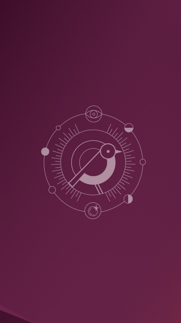 Ubuntu 24.10 (Oracular Oriole), Stock, Abstract background, Purple background, ubuntu
