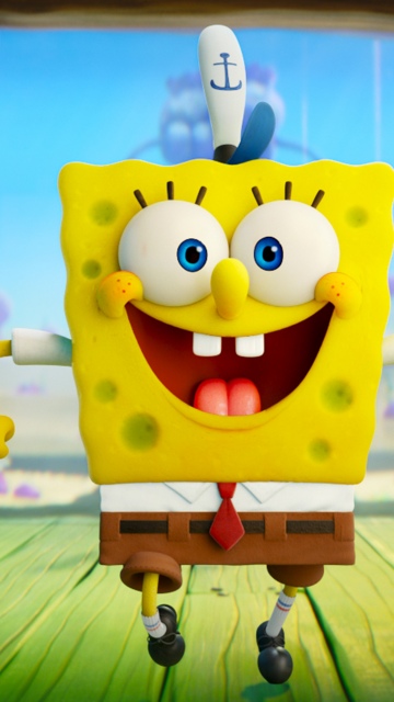 SpongeBob smiley face, Cartoon, The SpongeBob Movie: Sponge on the Run, SpongeBob SquarePants