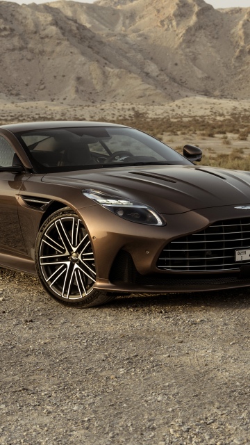 Aston Martin DB12, Desert, 8K, Sports cars, 5K