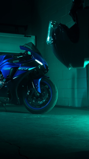 Yamaha YZF-R1, 8K, Sports bikes, Biker, 5K