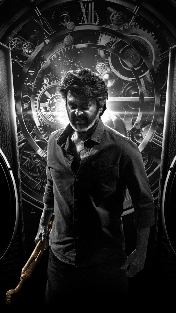 Coolie, Rajinikanth, Indian movies, Black and White, 5K, 8K