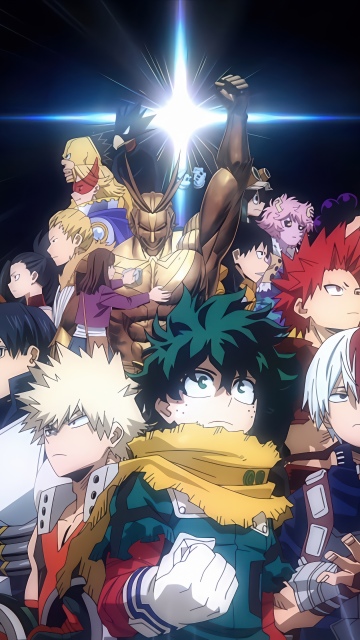 My Hero Academia, Dark background