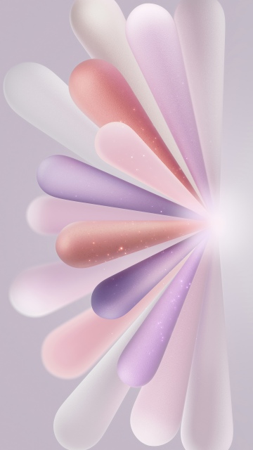 Pastel colors, Abstract design