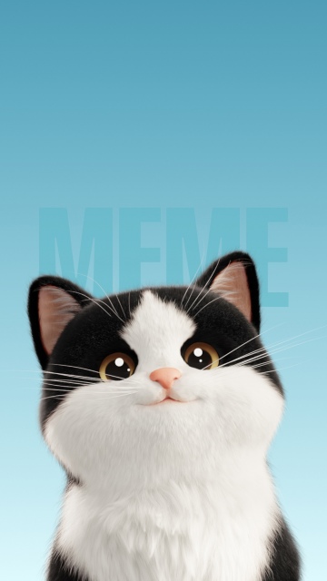 Cute Cat, Cartoon
