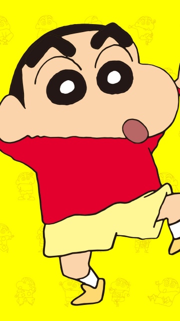 Shin-chan, Yellow background
