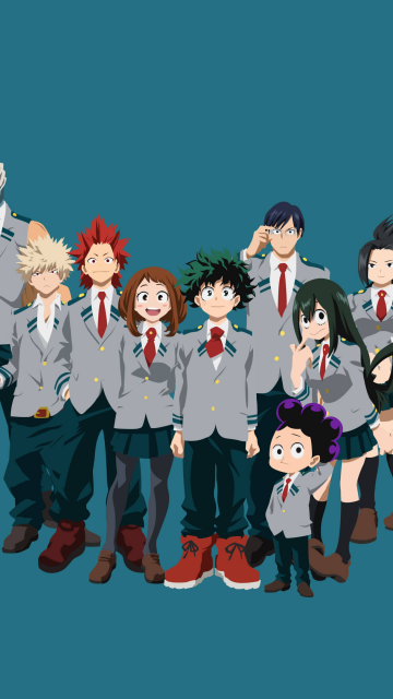 My Hero Academia, Character art
