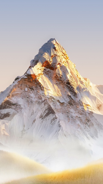 Mountain Landscape, Foggy