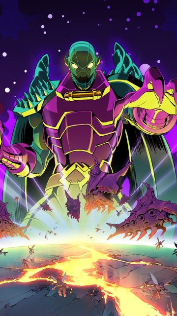 Marvel Cosmic Invasion, Key Art
