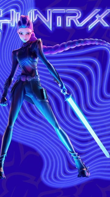 Rumi (Huntrix), Blue aesthetic