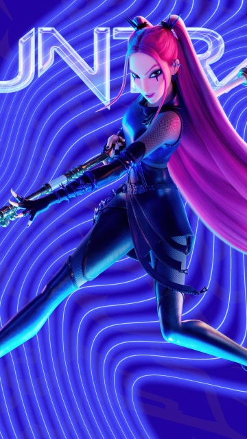 Mira (Huntrix), Blue aesthetic