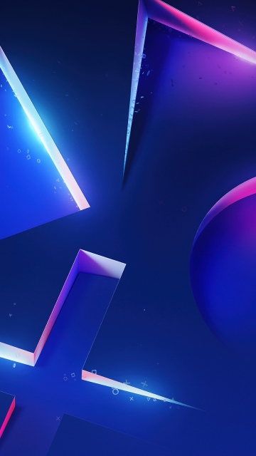 PlayStation, Blue aesthetic
