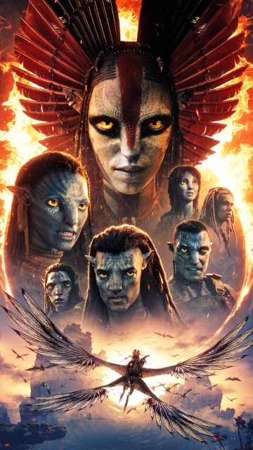 Avatar: Fire and Ash, Key Art