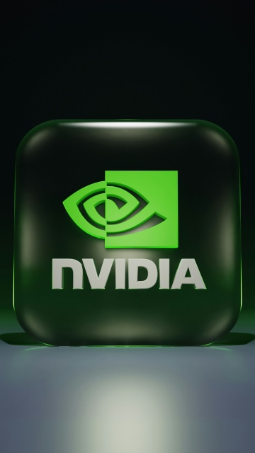 Nvidia Logo, Green