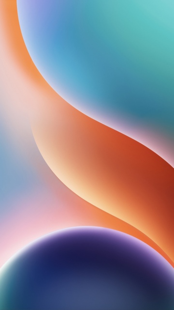 Colorful abstract, Curves