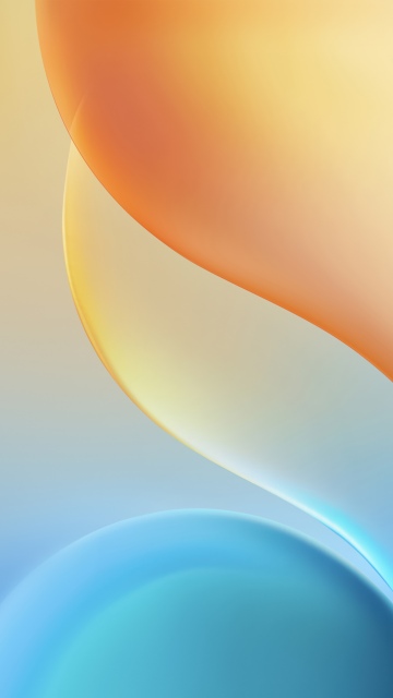 Gradient Abstract, Curves