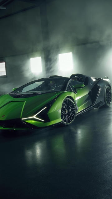 Lamborghini Sián Roadster Ultima, 8K