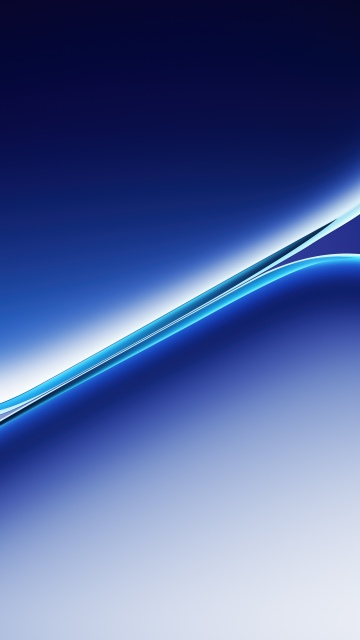 Blue abstract, Gradient curves
