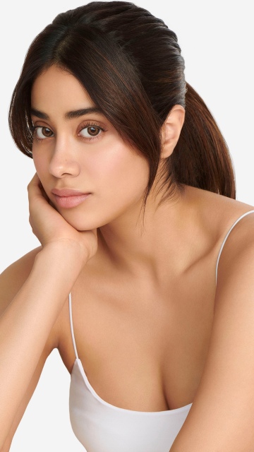 Janhvi Kapoor, White background