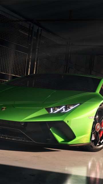 Lamborghini Huracan Performante, Green car