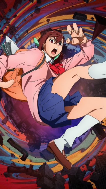 Momo (Dandadan) iPhone wallpaper