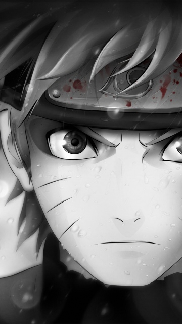 Naruto Uzumaki, Black and White
