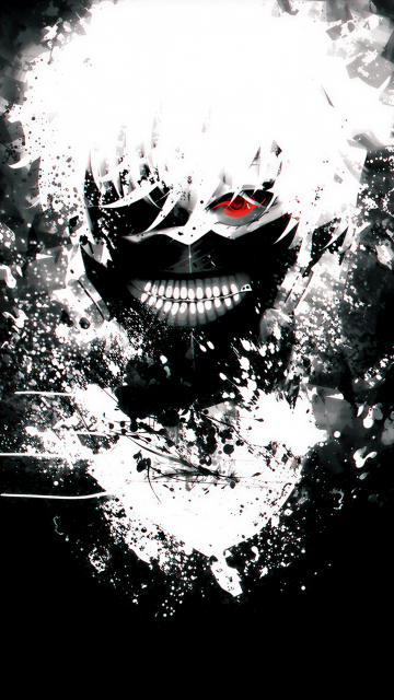 Ken Kaneki, Black and White