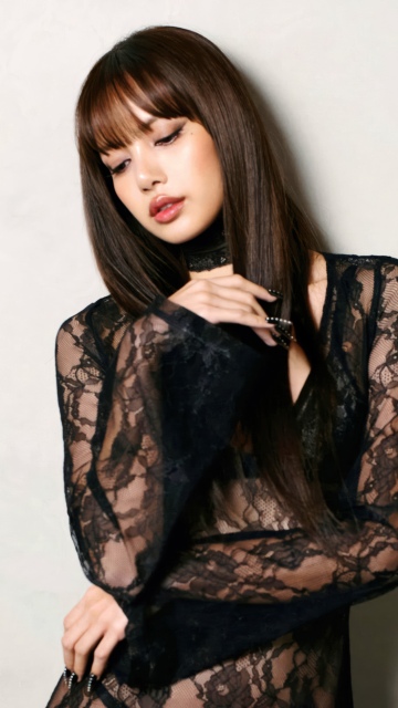 Lisa, Sheer dress