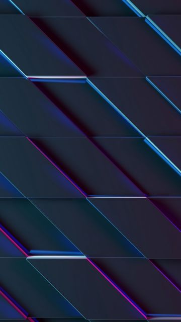 3D background, Neon, Ultraviolet, Purple