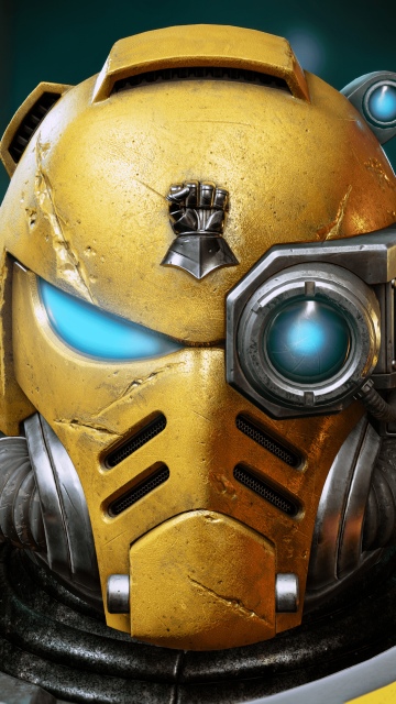 Warhammer 40K Space Marine 2 Imperial Fist, Armor