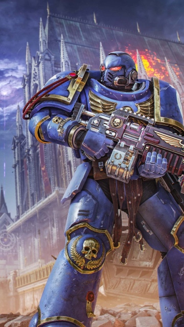 Warhammer 40K Space Marine 2, Poster