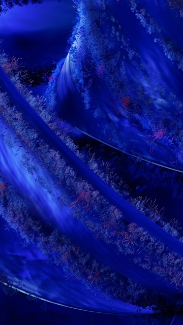 Abstract art, Deep blue